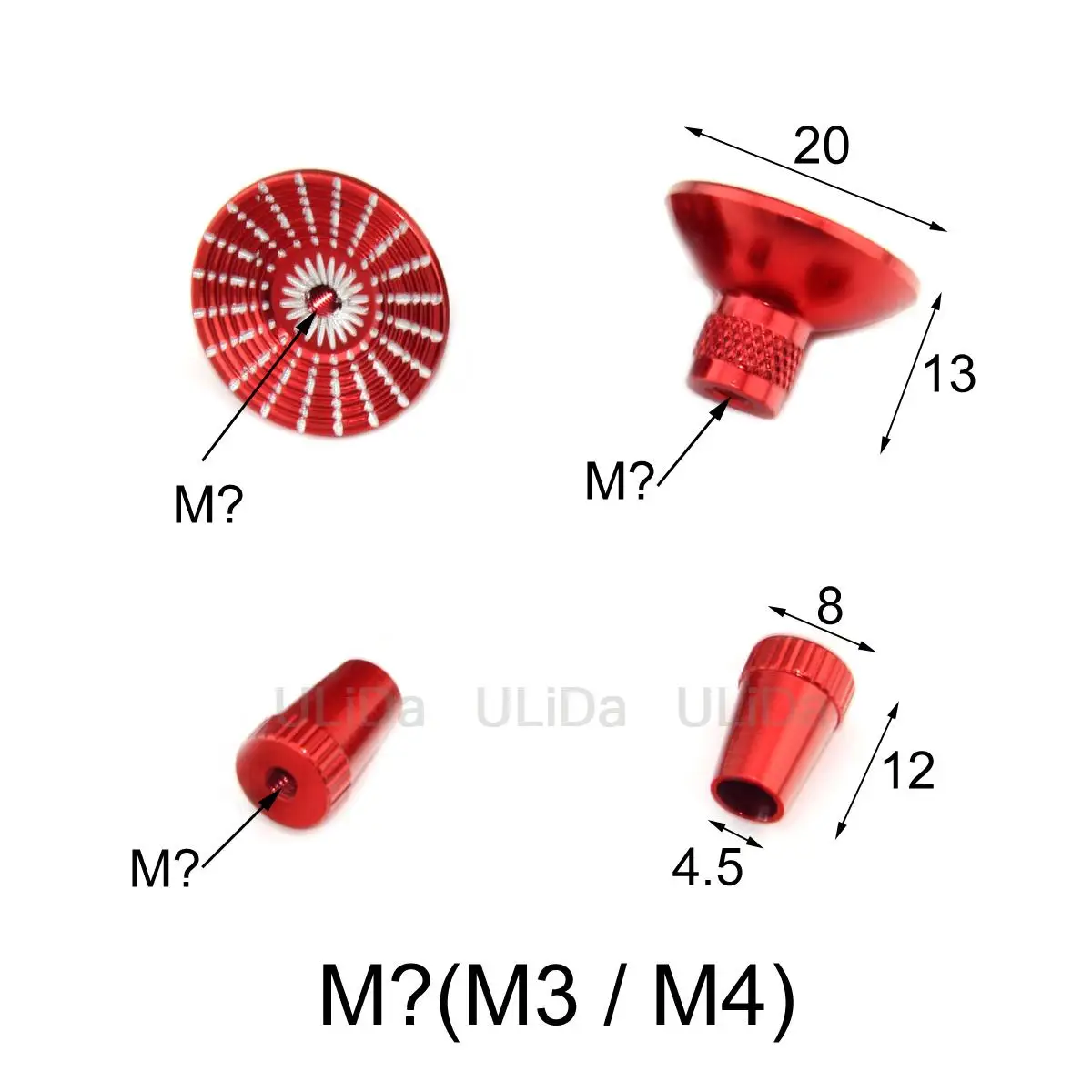 M3 M4 Joystick pemancar alumin - Drone Sun Shade ulasan dan harga