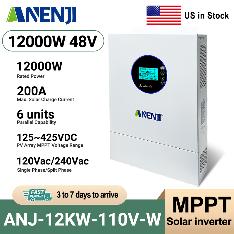 ANENJI 12KW 120V/240VAC Invert - Drone Solar Charger ulasan dan harga